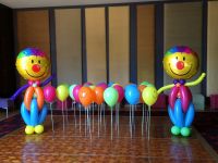 Clowns $135 each, Balloon Buddies $4.50 each